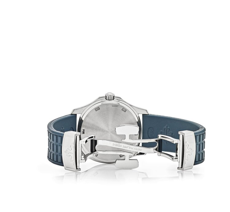 Patek Philippe Aquanaut Luce 5067a-025 Ladies Stainless Steel Blue Dial