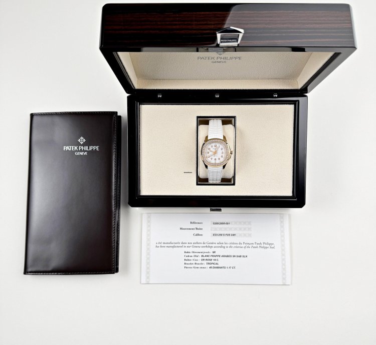 Patek Philippe Aquanaut Luce 5269 200r-001 Rose Gold White Dial 2024