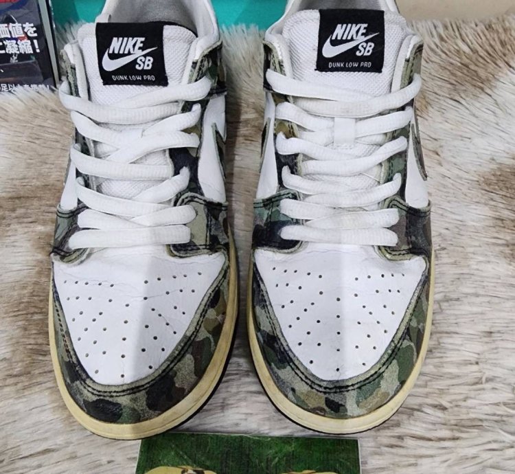 Nike Sb Dunk Low Camo Legion Green