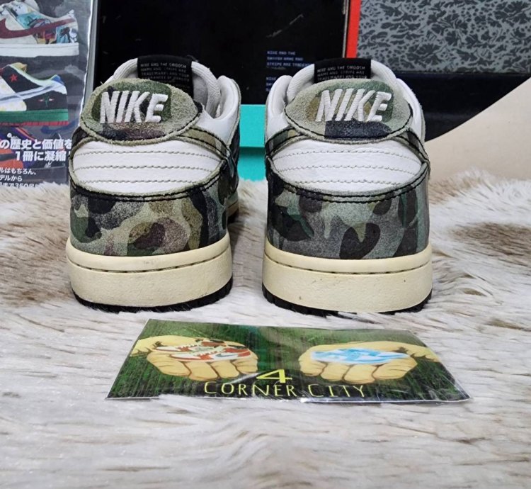 Nike Sb Dunk Low Camo Legion Green
