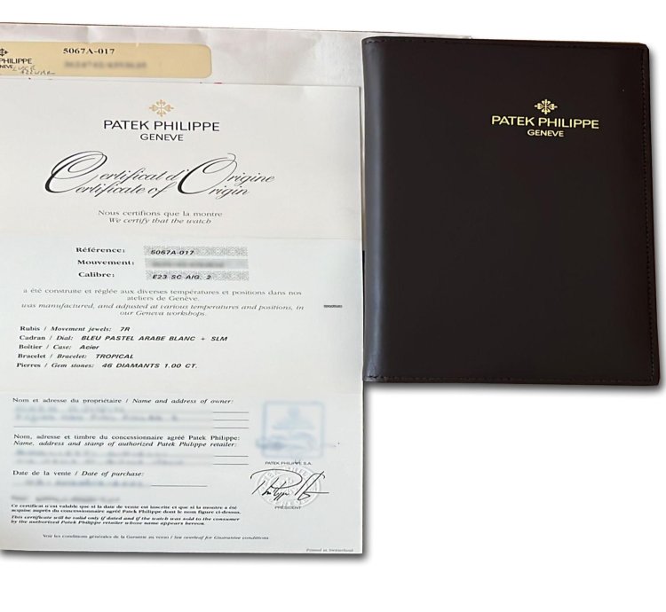 Patek Philippe Aquanaut Luce Blue Ice Unused