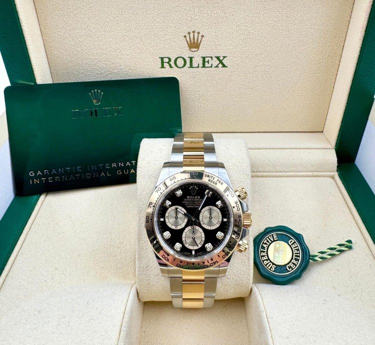 Rolex Daytona 126503 Two Tone Black Diamond Dial Unworn 2024