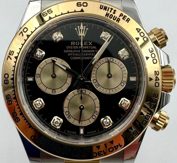 Rolex Daytona 126503 Two Tone Black Diamond Dial Unworn 2024