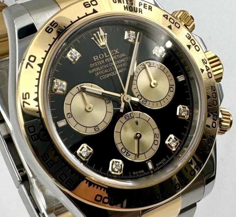 Rolex Daytona 126503 Two Tone Black Diamond Dial Unworn 2024
