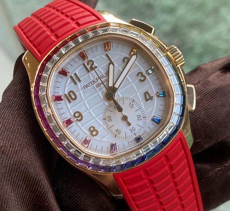 Patek Philippe Aquanaut Luce Rainbow