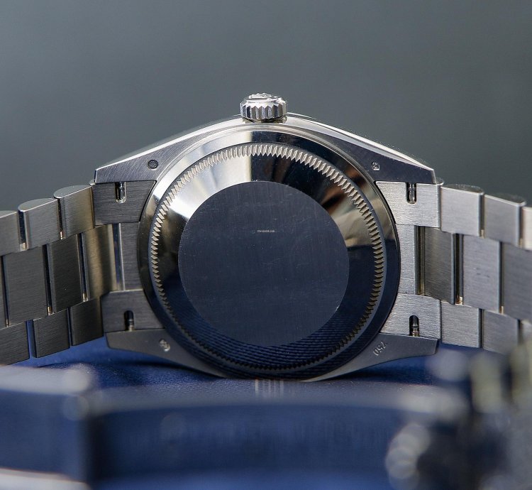 Rolex Day-date 36 18kt Wg Ref 128239 - Diamonds President And Blue Ombr Dial - Full Set 2022