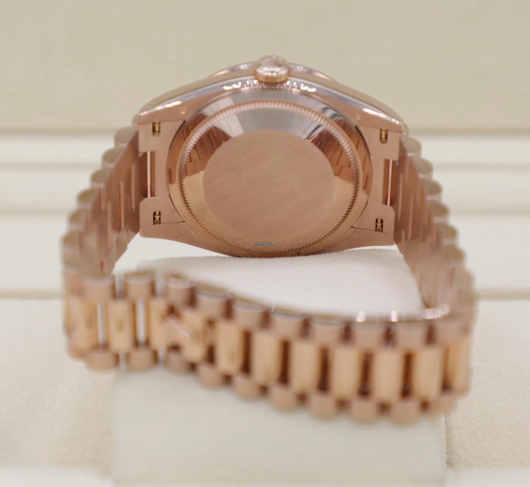 Rolex Day-date 36 2022 New Day-date 36 Mother Of Pearl Dial Rose Gold