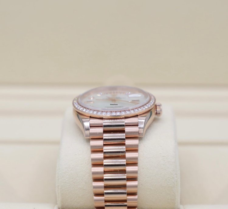 Rolex Day-date 36 2022 New Day-date 36 Mother Of Pearl Dial Rose Gold