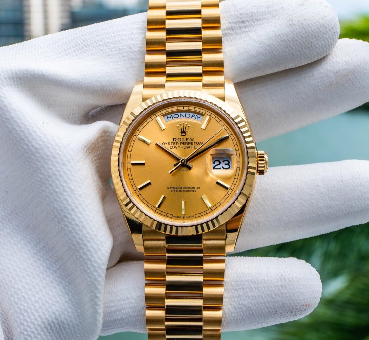 Rolex Day-date 36 2025 Day-date Yellow Gold 128238 36mm