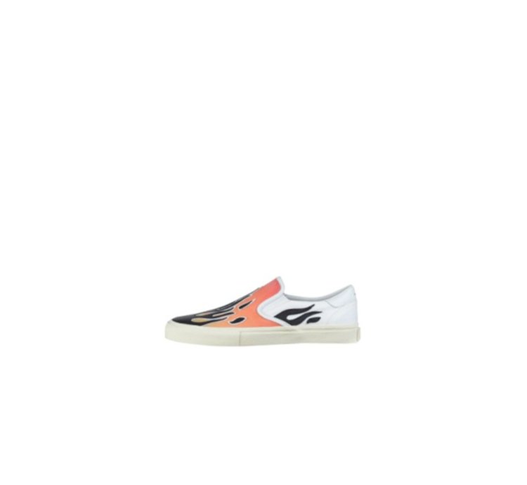 Flame Slip On In Multicolor Black White