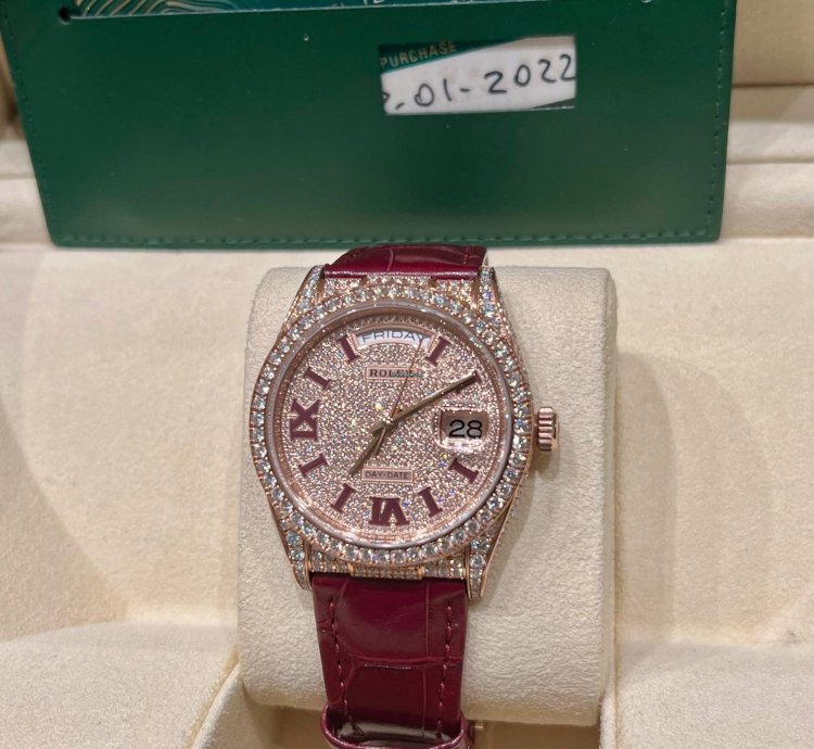 Rolex Day-date 36 36mm 128155rbr 2022 Full Set