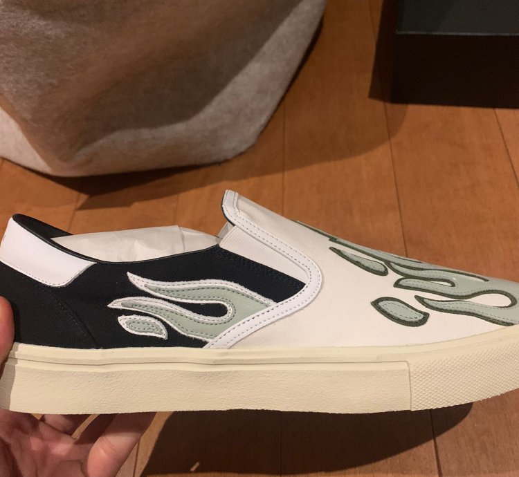 Flame Slip On Sneakers
