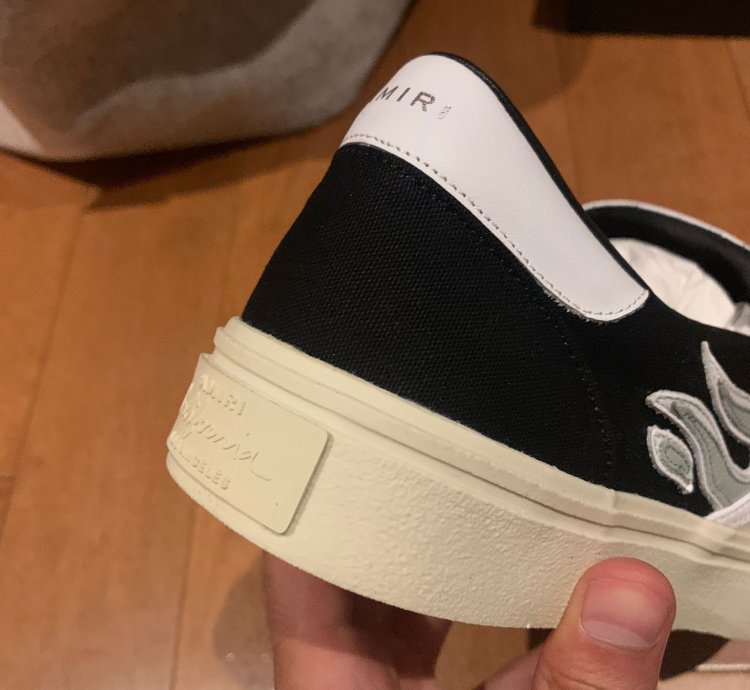 Flame Slip On Sneakers