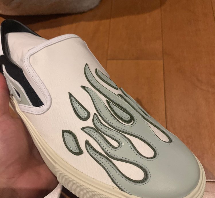 Flame Slip On Sneakers