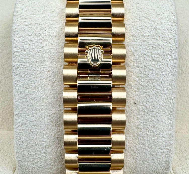 Rolex Day-date 36 36mm 128238 Green Ombre Diamond Dial Unworn 2023