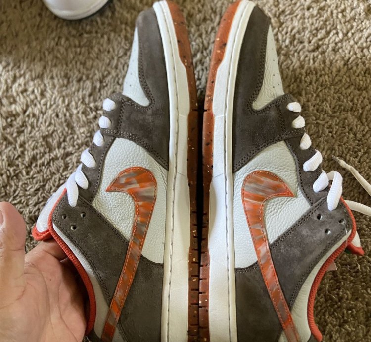 Nike Sb Dunk Low Dc Crushed Size 11