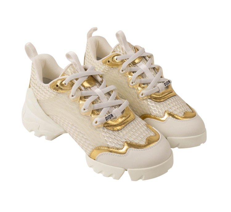 Gold Mesh -connect Sneakers Size 39