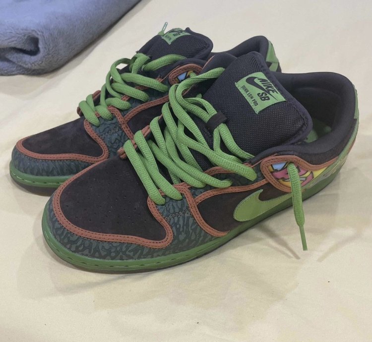 Nike Sb Dunk Low De La Soul 2015 Size 10 5 Us