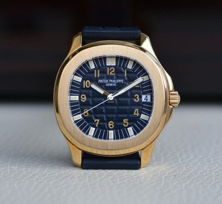 Patek Philippe Aquanaut Ref 5065j In Gelbgold Mit Box Und Papieren