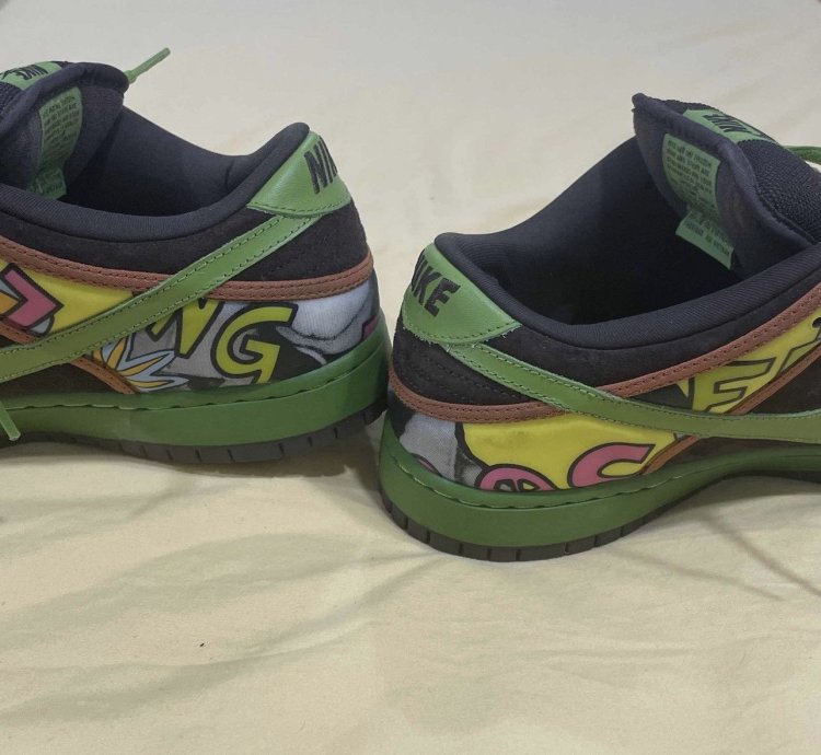 Nike Sb Dunk Low De La Soul 2015 Size 10 5 Us