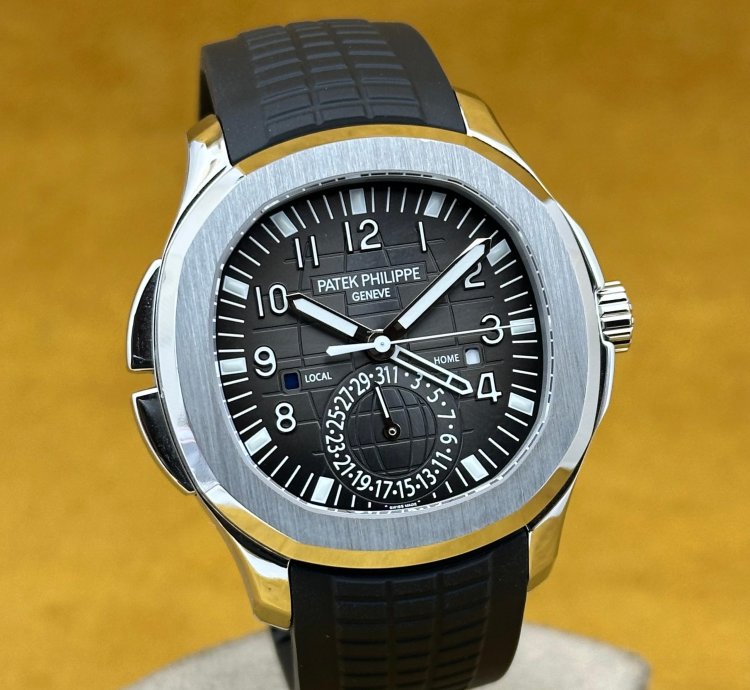 Patek Philippe Aquanaut Ref 5164a-001 Travel Time From 2015 Full Set