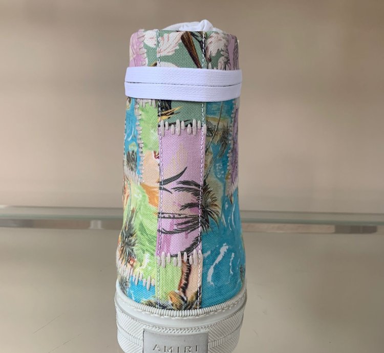 Hawaiian Reconstructed Sunset High Top In Multicolor