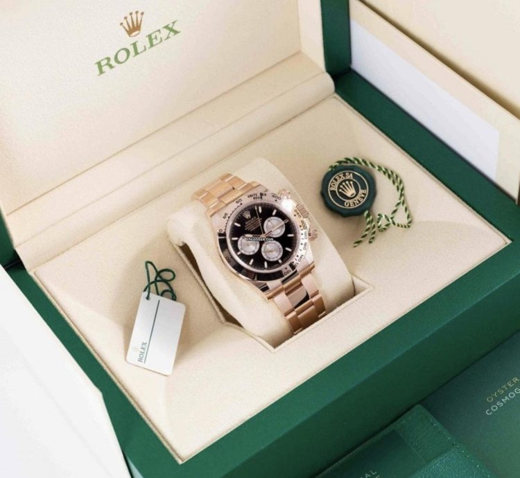 Rolex Daytona 126505 2024 Neu Schwarz New Reference Full Set