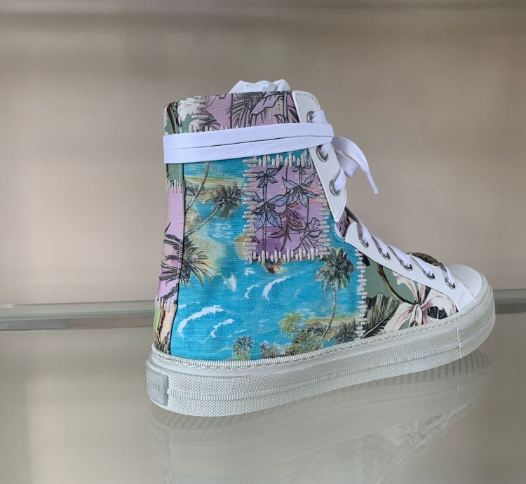 Hawaiian Reconstructed Sunset High Top In Multicolor