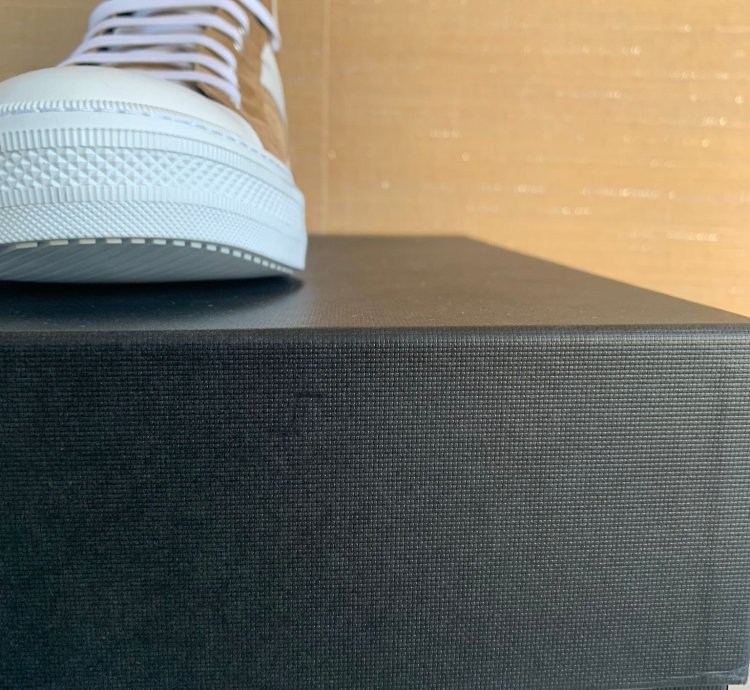 High Top Sunset Sneakers In Beige Taw