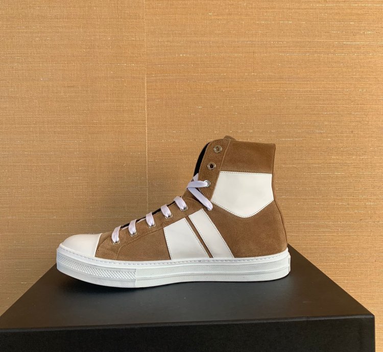 High Top Sunset Sneakers In Beige Taw