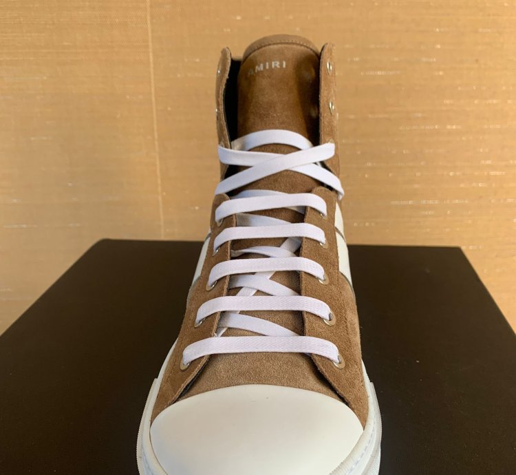High Top Sunset Sneakers In Beige Taw