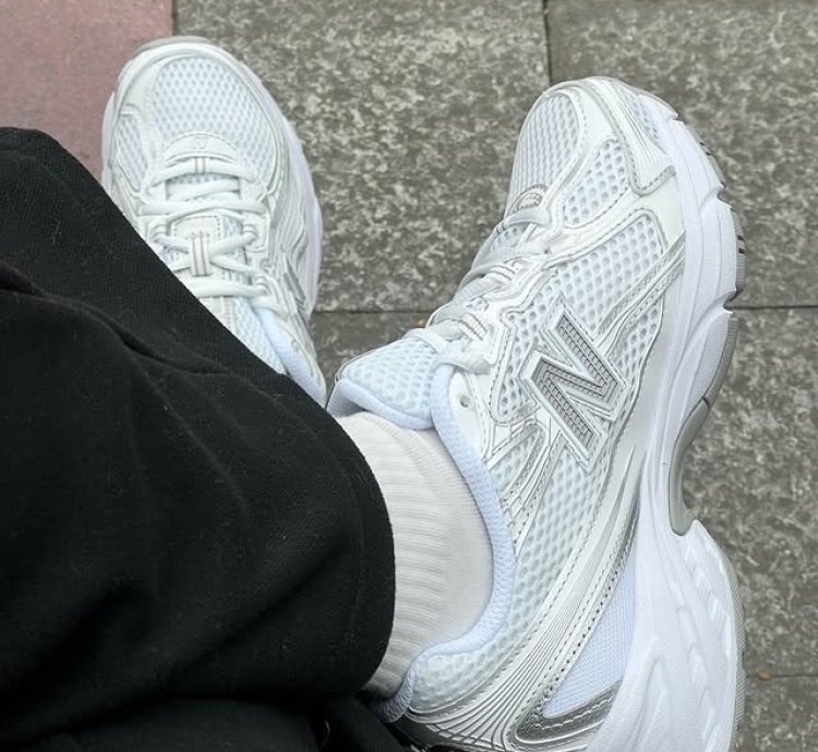 New Balance 740 White Silver