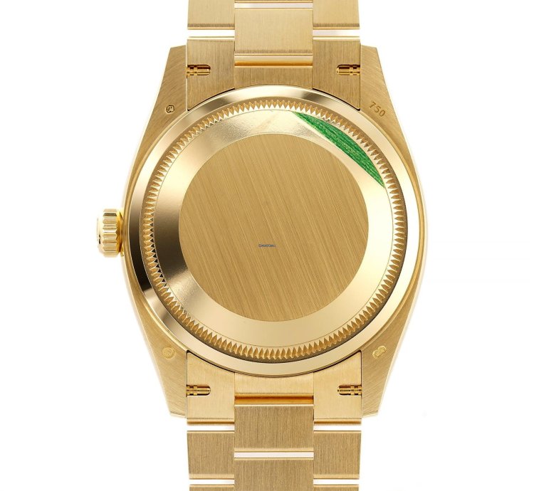 Rolex Day-date 36 36mm 18k Yellow Gold President Champagne Index Dial