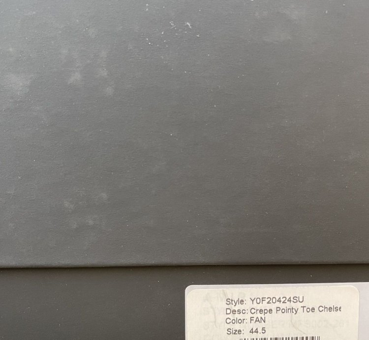Last Dropp Pointy Toe Chelsea Boots Sz 44 5 Bnib