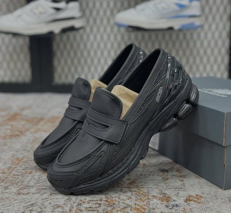 New Balance 1906 Loafers All Black Leather