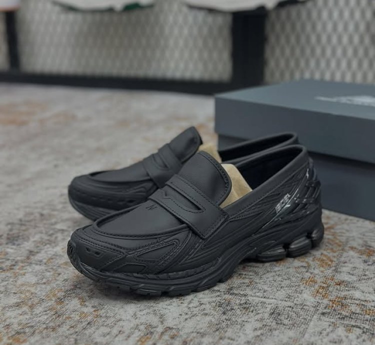 New Balance 1906 Loafers All Black Leather