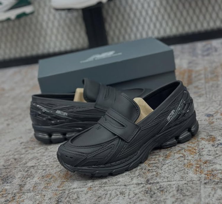 New Balance 1906 Loafers All Black Leather