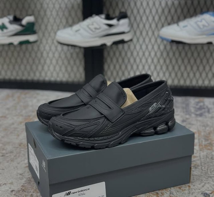 New Balance 1906 Loafers All Black Leather