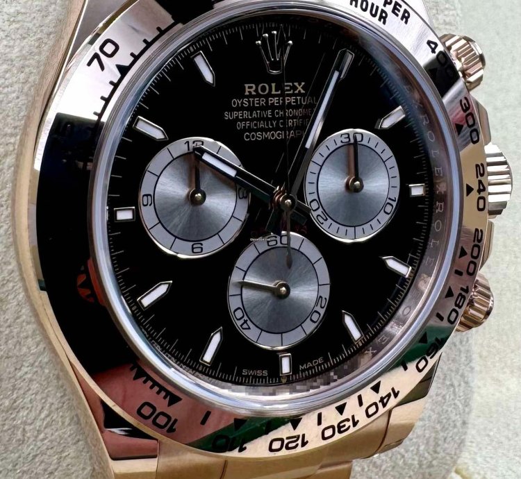 Rolex Daytona 126505 Rose Gold Black Dial Unworn 2024