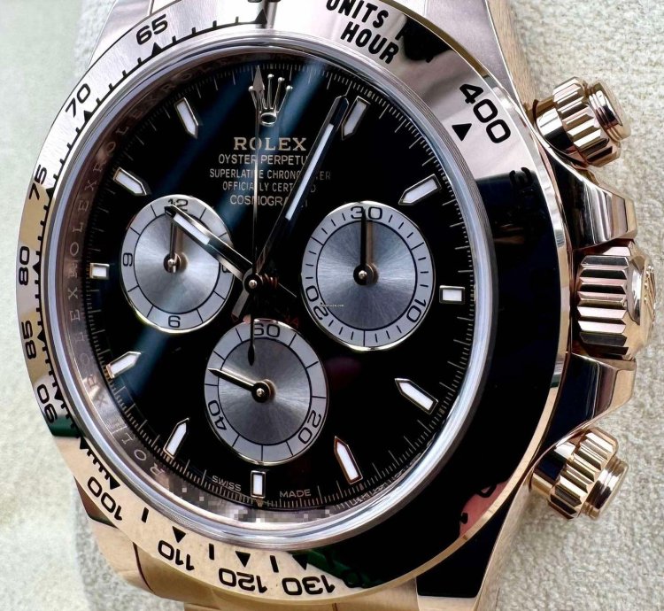 Rolex Daytona 126505 Rose Gold Black Dial Unworn 2024