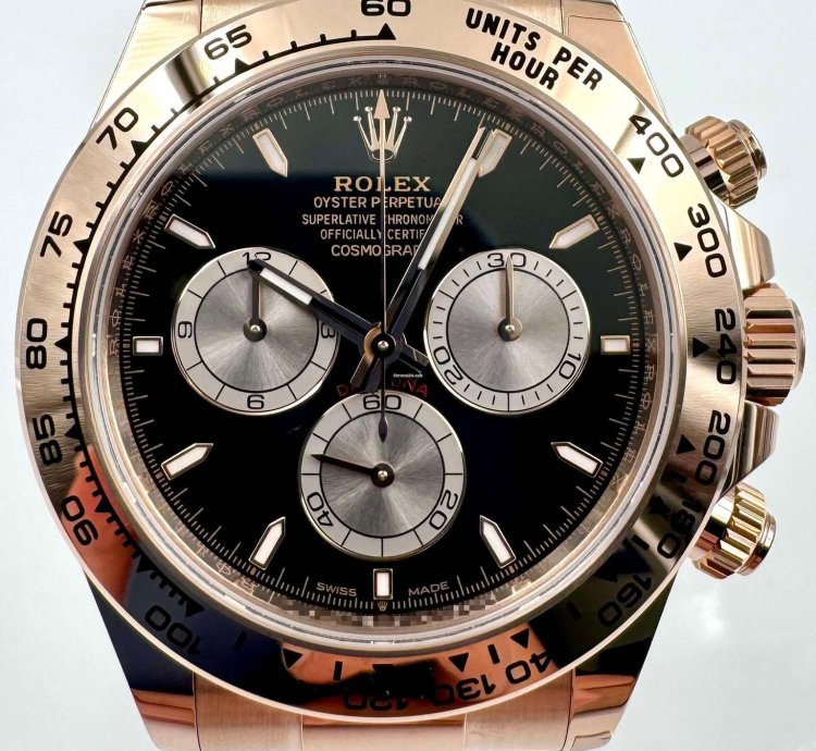 Rolex Daytona 126505 Rose Gold Black Dial Unworn 2024