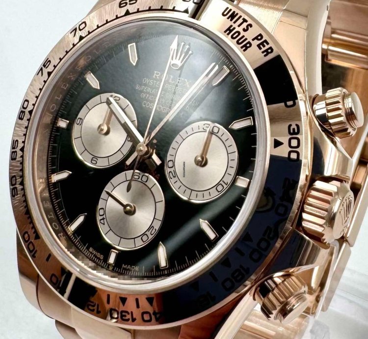 Rolex Daytona 126505 Rose Gold Black Dial Unworn 2024