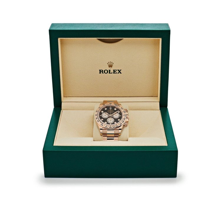 Rolex Daytona 126505 Rose Gold Black Diamond Dial 2024