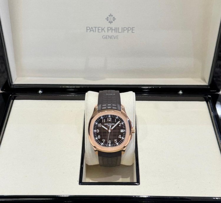 Patek Philippe Aquanaut Rose Gold Brown Dial 2022