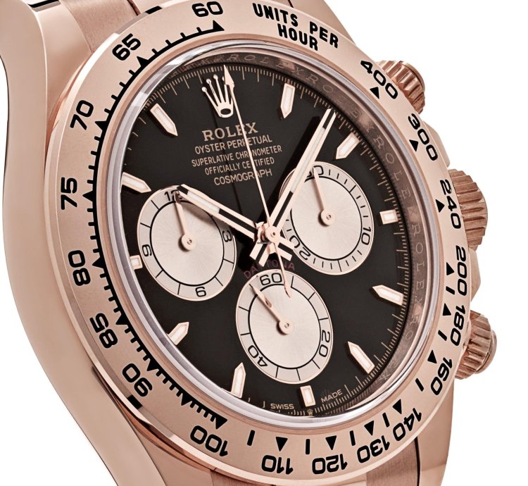Rolex Daytona 126505 Rose Gold Bright Black Dial 2024