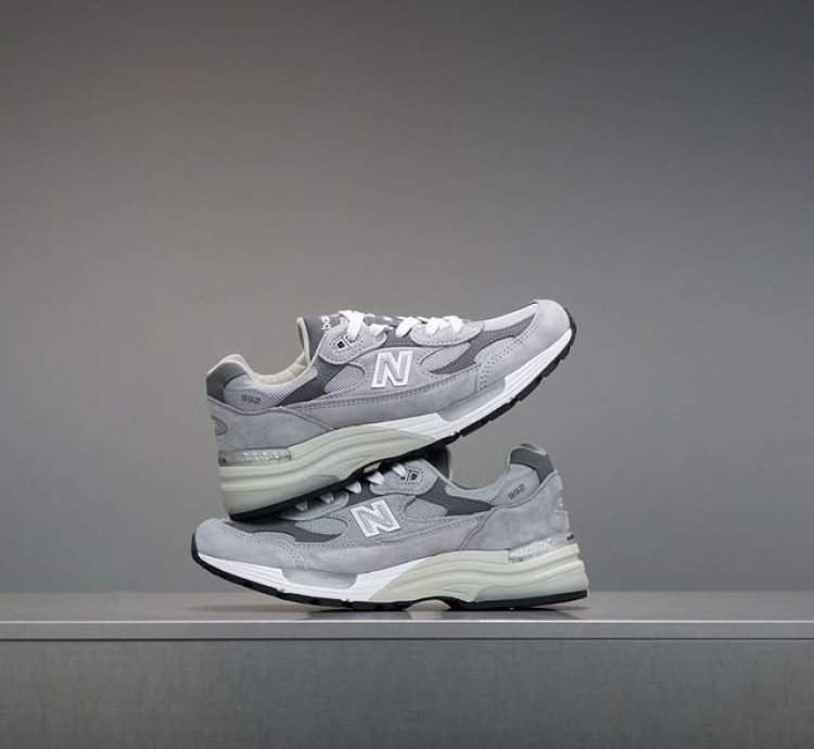 New Balance 992 Og Grey worn By Steve Jobs