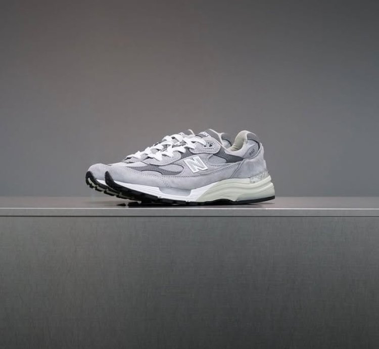 New Balance 992 Og Grey worn By Steve Jobs