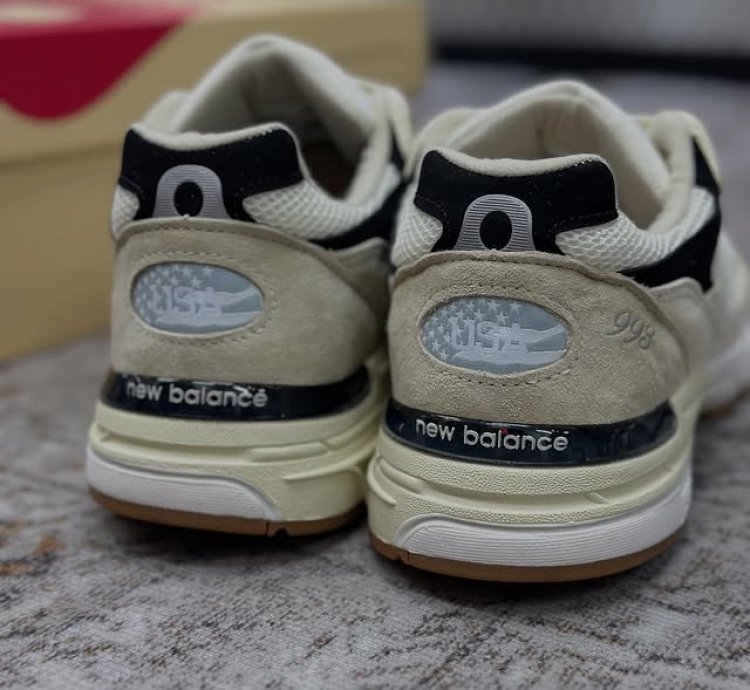 New Balance 993 Og Sea Salt Black
