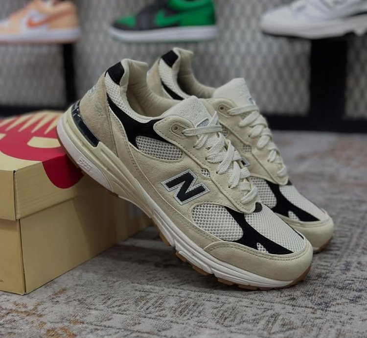 New Balance 993 Og Sea Salt Black