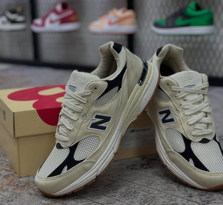 New Balance 993 Og Sea Salt Black